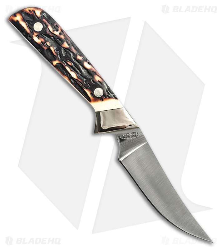 Schrade 162 Uncle Henry Stagalon Fixed Blade (3.50" Satin)