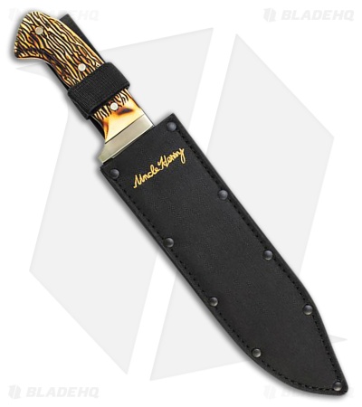 Schrade 181 Uncle Henry Stagalon Fixed Blade (10.00" Satin) 