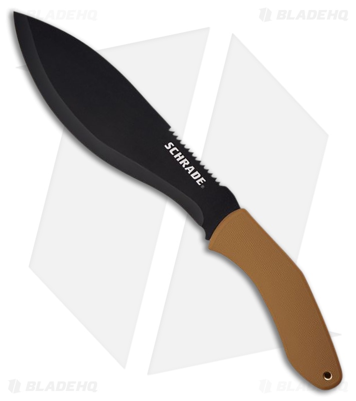 Schrade Schrade 17" Machete Brown TPR (10.75" Black)
