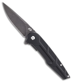 Schrade Reckon Liner Lock Assisted Opening Knife Black Aluminum (3" Black SW)