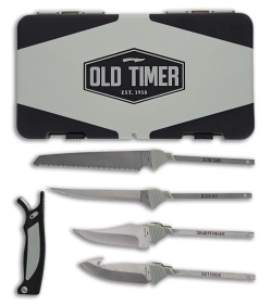 Schrade Switch-It Hunting Knife Kit 5.25" Handle W/ Interchangeable Blades