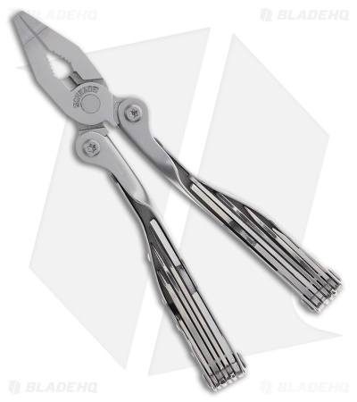 Schrade Tough Tool Multi Tool Silver Stainless Steel Handles
