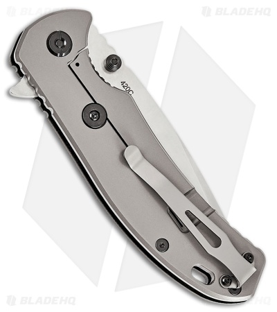 SKIF Knives Sturdy II Frame Lock Knife Black G-10 (3.8" Stonewash)