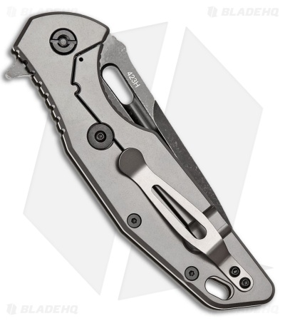 SKIF Defender Frame Lock Knife OD Green G-10 (3.75" Black SW)