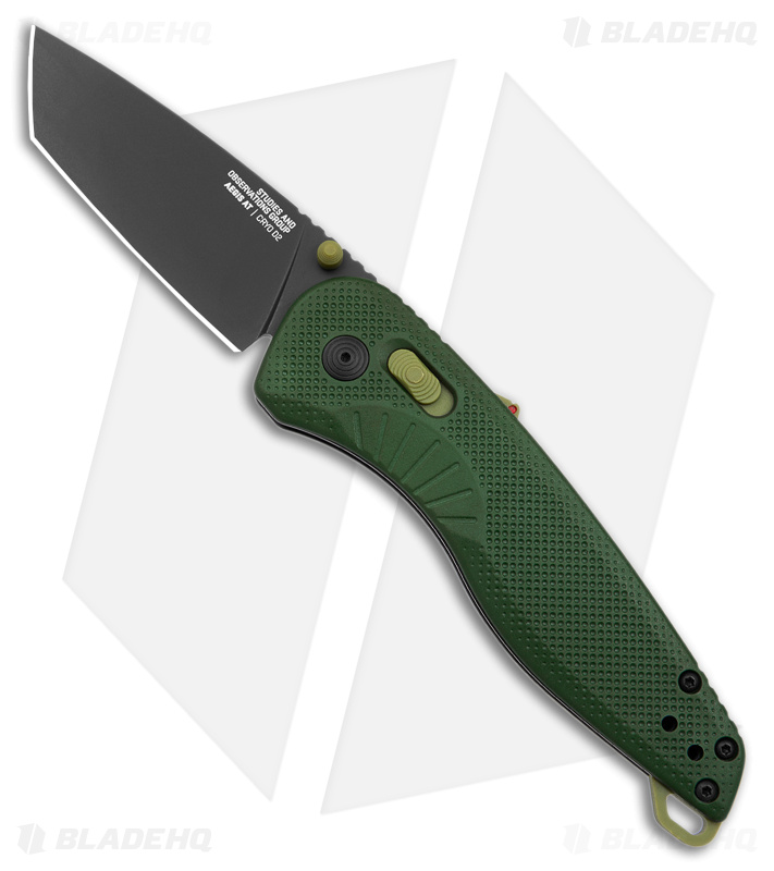 SOG Aegis AT Tanto Knife Forest/Moss GRN - Blade HQ