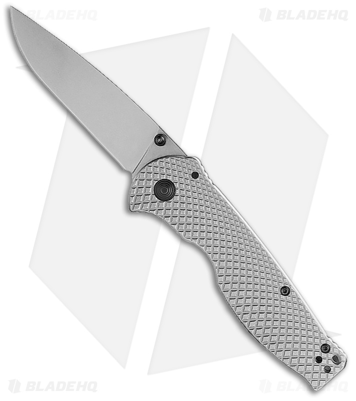 SOG Flash Frame Lock Knife Silver (3.4
