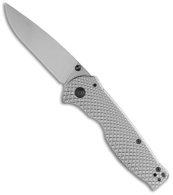 SOG Flash Frame Lock Knife Silver (3.4" Satin)