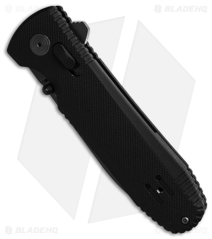 SOG Pentagon XR LTE Flipper Knife Black G-10 (3.5" Black)