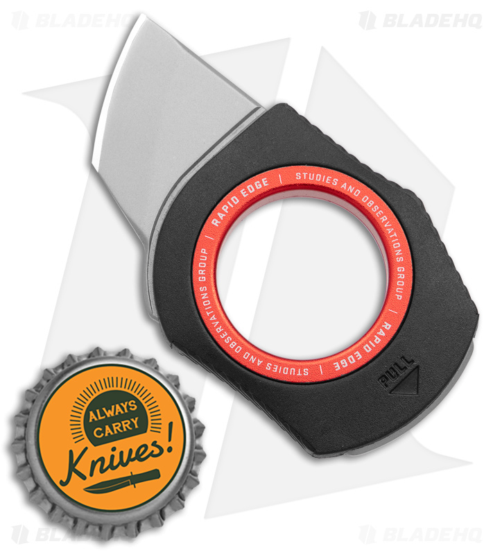 SOG Rapid Black + Red - Blade HQ