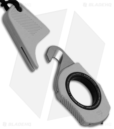 SOG Rapid Rescue Hook Concrete Dust Gray and Black GRN (.80" Satin)