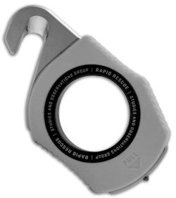 SOG Rapid Rescue Hook Concrete Dust Gray and Black GRN (.80" Satin)