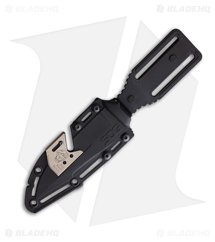 さるぐく SOG SEAL Strike Deluxe Knife Black/Gray GRN + S Steel (Gray)