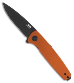 SOG Twitch III Spring Assisted Knife Aluminum Orange (3.1" Black)