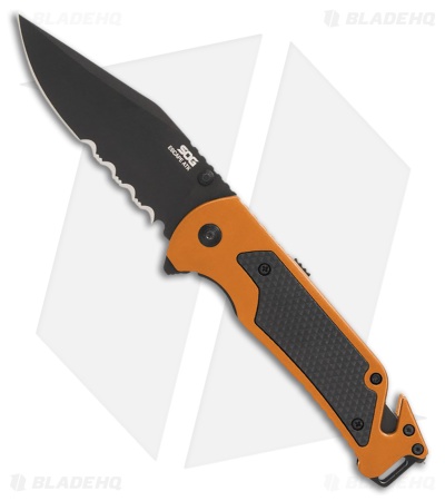 SOG Escape ATK 2.0 Liner Lock Knife OD Orange/Black (3.5