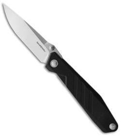 SRM Knives 1158-GW Liner Lock Knife Black G-10 (3.6" Satin)