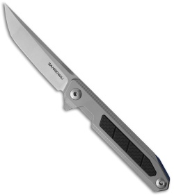 SRM Knives 1162 Frame Lock Knife Stainless Steel w/ Inlay (3.6" Satin)