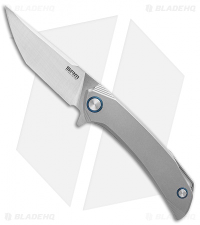 SRM Knives 7411-TZ Asika Small Knife Titanium - Blade HQ