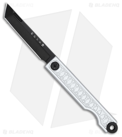 StatGear Pocket Samurai Slipjoint Gray Aluminum (2.00" Black)