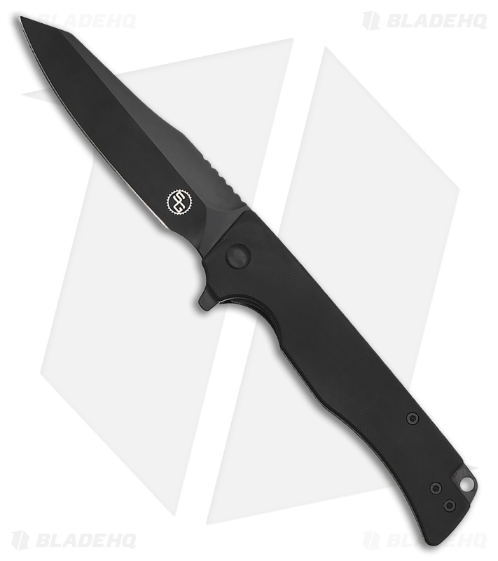 StatGear Ausus-Slim Black Liner Lock Knife (3.13" Black)