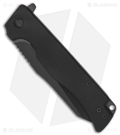 StatGear Ausus-Slim Black Liner Lock Knife (3.13" Black)