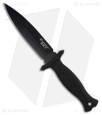 Smith & Wesson Boot Knife Fixed Blade Black Nylon (5.5" Black)