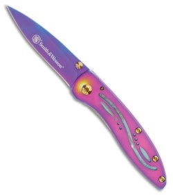 Smith & Wesson DP Framelock Folding Knife Spectrum Stainless Steel (2.25")