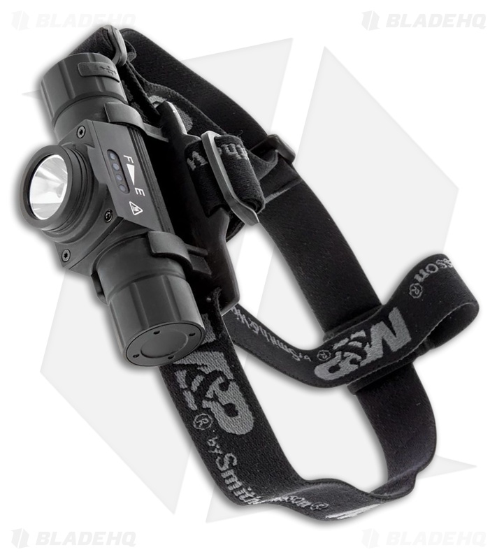 Smith & Wesson M&P Night Terror Headlamp - 2000 Lumens Black Aluminum