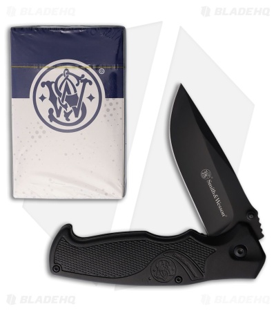 Smith & Wesson 24/7 Pocket Knife + SW Cards Combo
