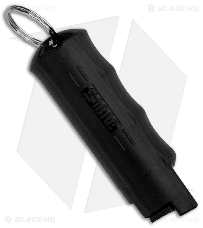 Sabre Defense Pepper Spray 3-in-1 Formula - Black