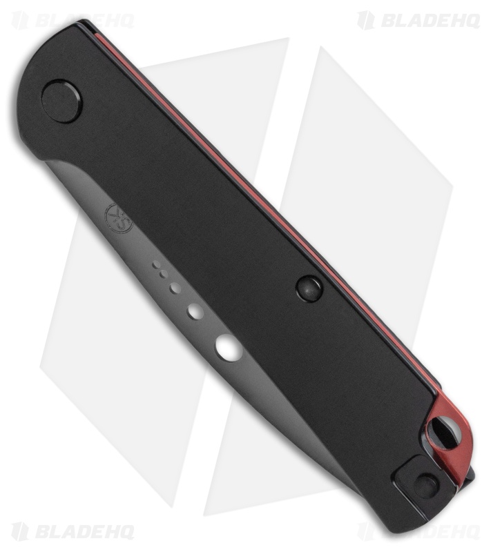 Sandrin Knives Dellatorre Slip-Joint Knife Black (3.2" Black Tungsten Carbide)