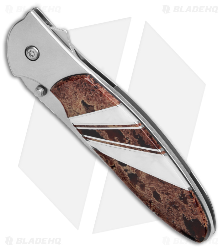 Santa Fe Stoneworks Kershaw Leek Hot Springs Red - Blade HQ