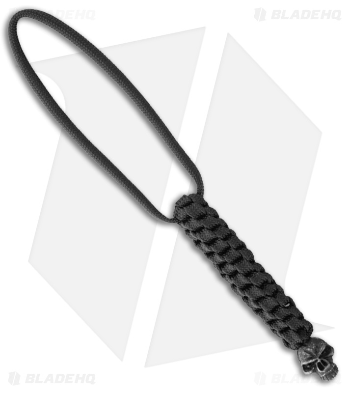 Schmuckatelli Co. Emerson Mind Skull Lanyard w/ Skull Bead (Black)