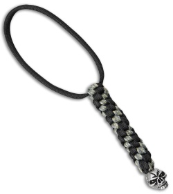 Schmuckatelli Co. Emerson Mind Skull Lanyard w/ Skull Bead (Black/Green)