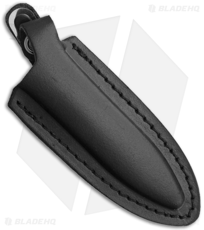 Schrade Compact Boot Knife D/E Pink Fixed Blade (3.5" Black)
