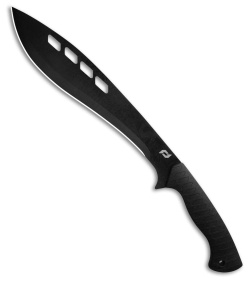 Schrade Decimate Kukri Black Overmold (12" Black)