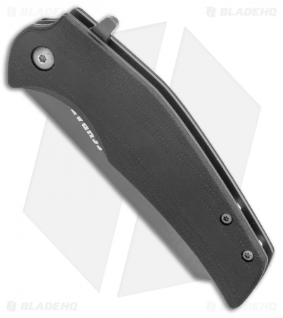 Schrade Torsion Liner Lock Knife Black G-10 (3.5" Black)