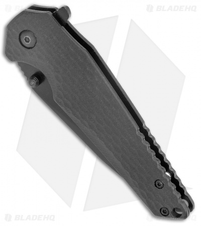 Schrade Fanatic Liner Lock Knife Black G-10 (3.4" Black)