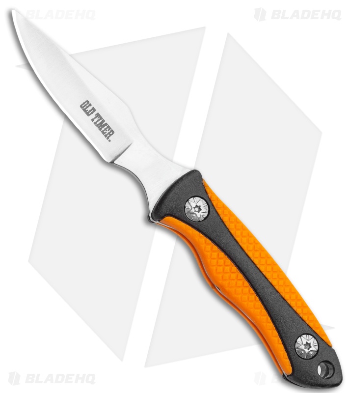 Schrade Old Timer Blaze/Black 3-Piece Kit