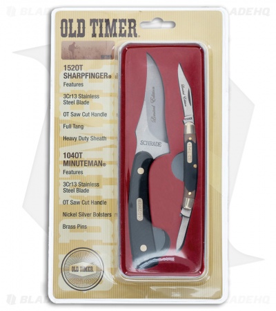 Old Timer Sharpfinger + Minuteman Combo Knife Set 1130039