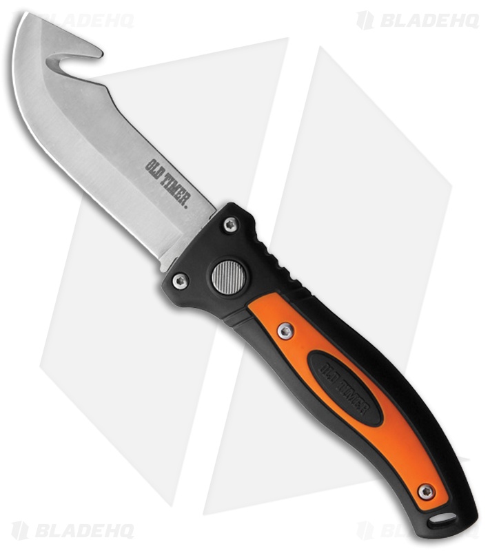 Schrade Old Timer Interchangeable Switch-It Knife Black/Orange