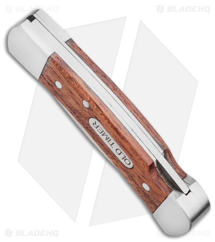 Schrade Old Timer 3-Piece Rosewood Handle Folder Knife Set 1135033