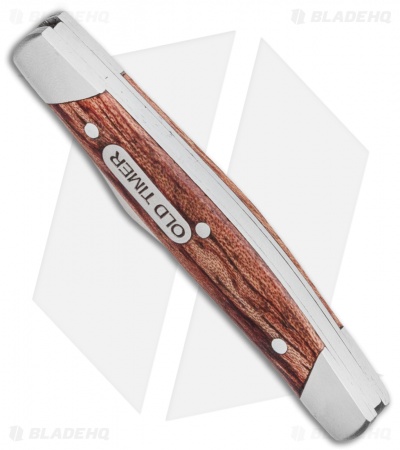 Schrade Old Timer 3-Piece Rosewood Handle Folder Knife Set 1135033