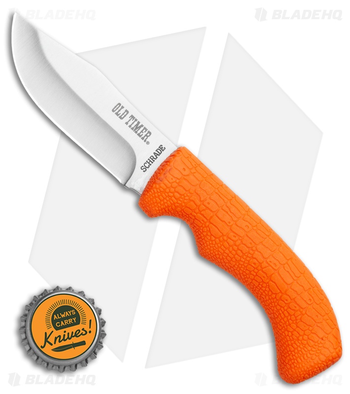 Schrade Old Timer Blaze 3-Piece Hunting Knife Set + Sharpening Rod
