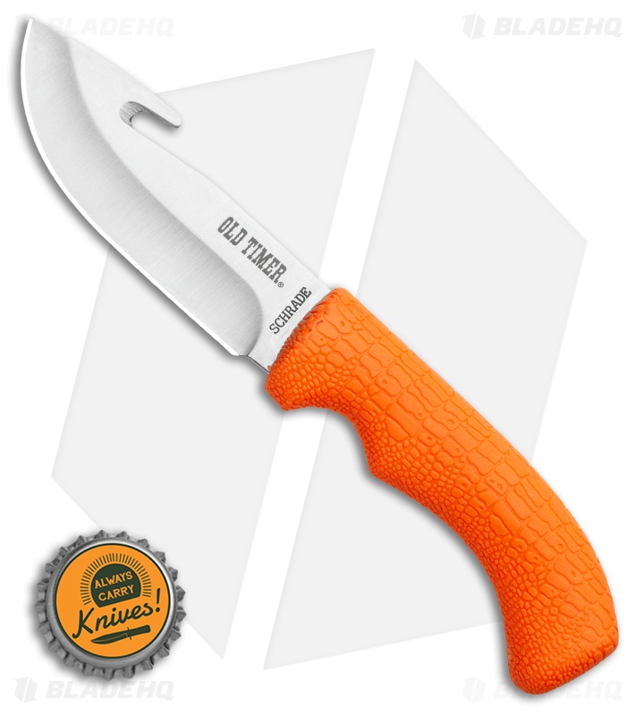 Schrade Old Timer Blaze 3-Piece Hunting Knife Set + Sharpening Rod