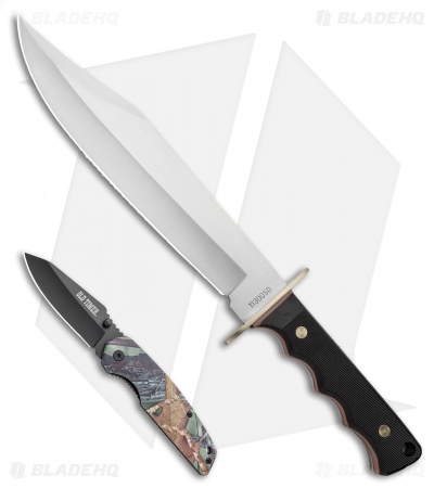 Schrade Old Timer Bowie And Folder 2-Piece Combo