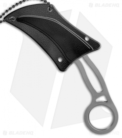 Schrade SCH111 Karambit Fixed Blade Neck Knife (3" Gray)