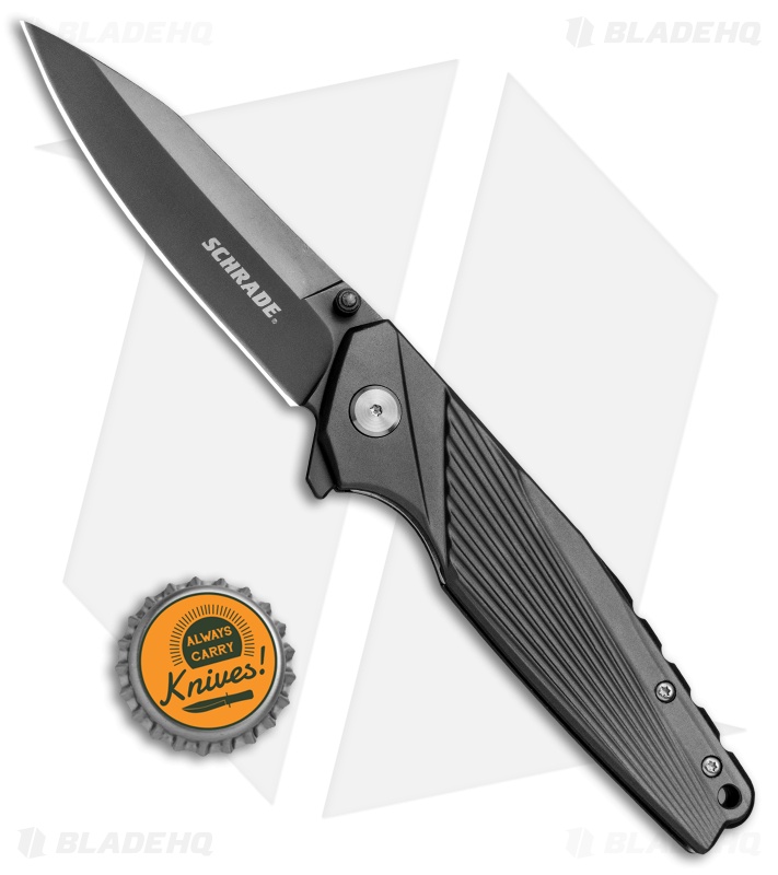Schrade Ray Liner Lock Knife Gray Stainless Steel (3.3" Gray) 1084279