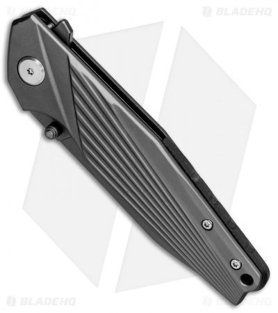 Schrade Ray Liner Lock Knife Gray Stainless Steel (3.3" Gray) 1084279