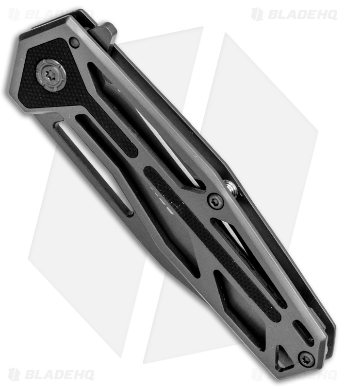 Schrade Cage Skeletonized Frame Lock Knife Gray (2.75" Gray)1084283