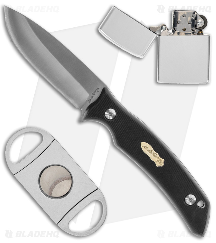Schrade Uncle Henry Knife & Cigar Cutter & Lighter Blade HQ